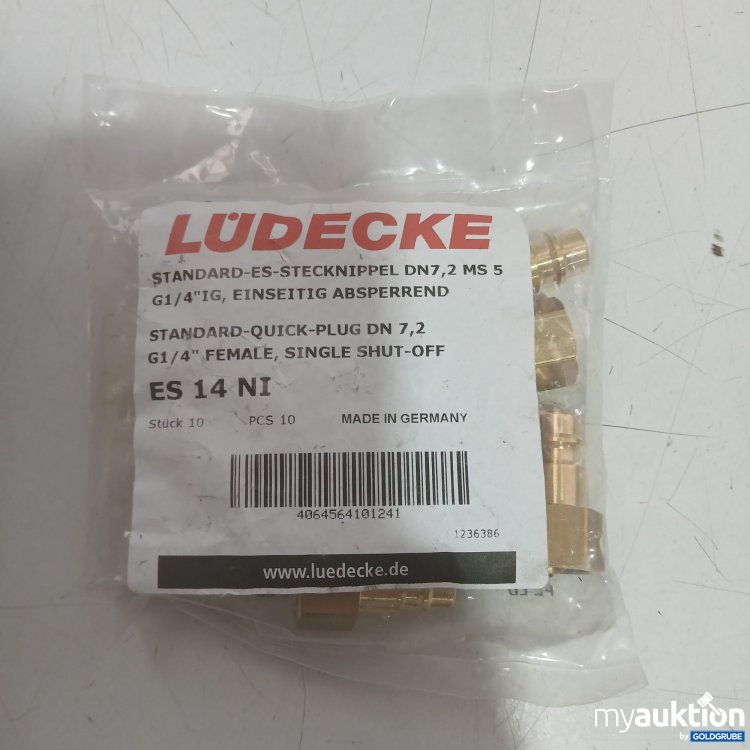 Artikel Nr. 993233: Lüdecke Standard-ES-Stecknippel ES 14 NI 10Stk