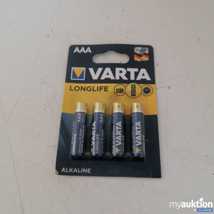 Artikel Nr. 330234: Varta Longlife Alkaline Batterien AAA