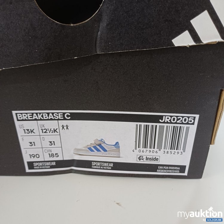 Artikel Nr. 464234 Artikel Nr. 464234: Adidas Kinderschuhe weiß blau Klettverschluss Größe 31