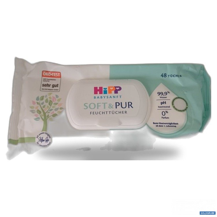 Artikel Nr. 467234: HiPP Babysanft Soft & Pur Feuchttücher 48stk