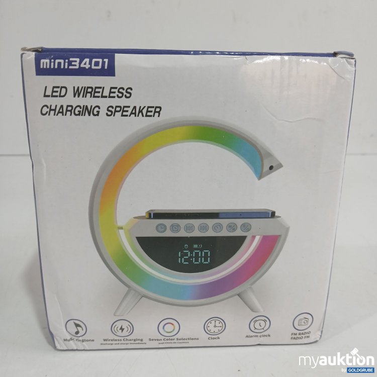 Artikel Nr. 525234: Mini 3401 LED Wireless Charging Speaker 