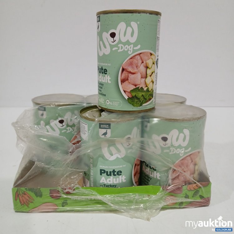 Artikel Nr. 860234: Wow Hundefutter Pute 6x400g