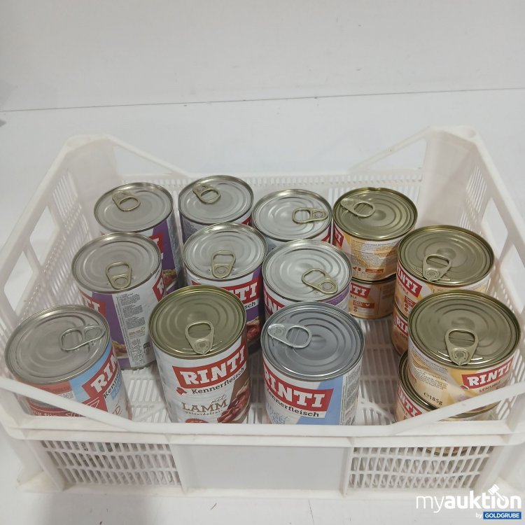 Artikel Nr. 873234: Rinti Hundefutter 9x400g 6x185g