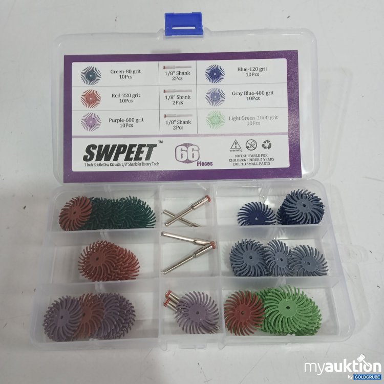 Artikel Nr. 894234: Swpeet Bristle Disc Kit 66tlg. 