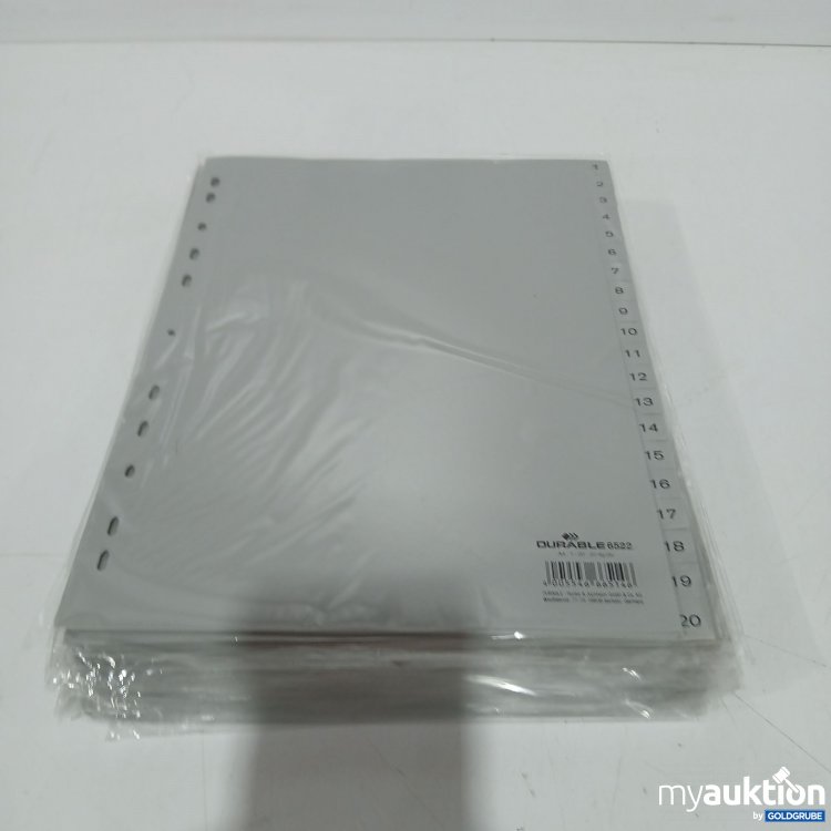 Artikel Nr. 895234: Durable 6522 Register A4 20 PCs 
