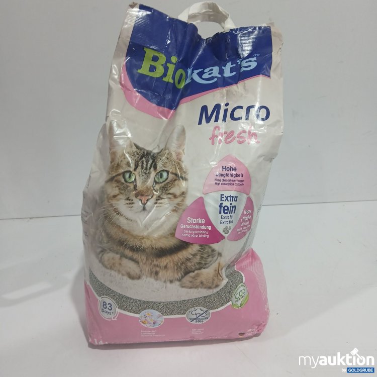 Artikel Nr. 898234: Biokats Micro fresh Katzenstreu 14L 