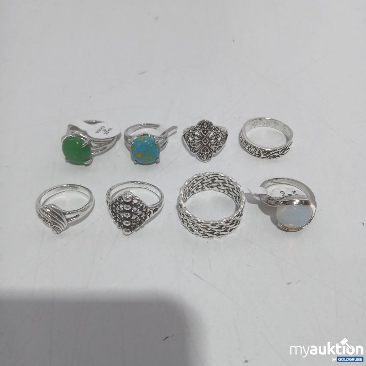 Artikel Nr. 911234: Diverse Ringe 8 Stück 