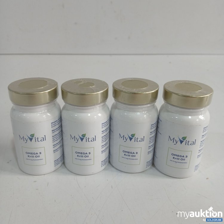 Artikel Nr. 929234: MyVital Omega 3 Krill Oil 30Kapseln 
