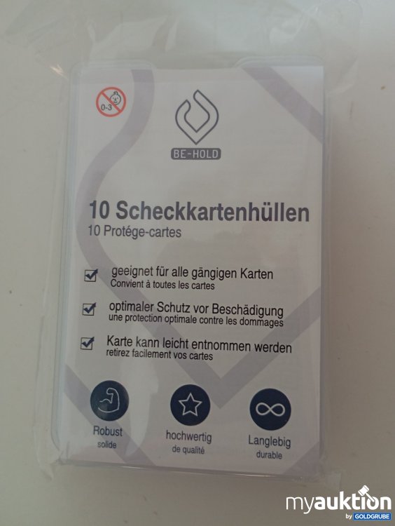 Artikel Nr. 938234 Artikel Nr. 938234: 10x Scheckkartenhülle