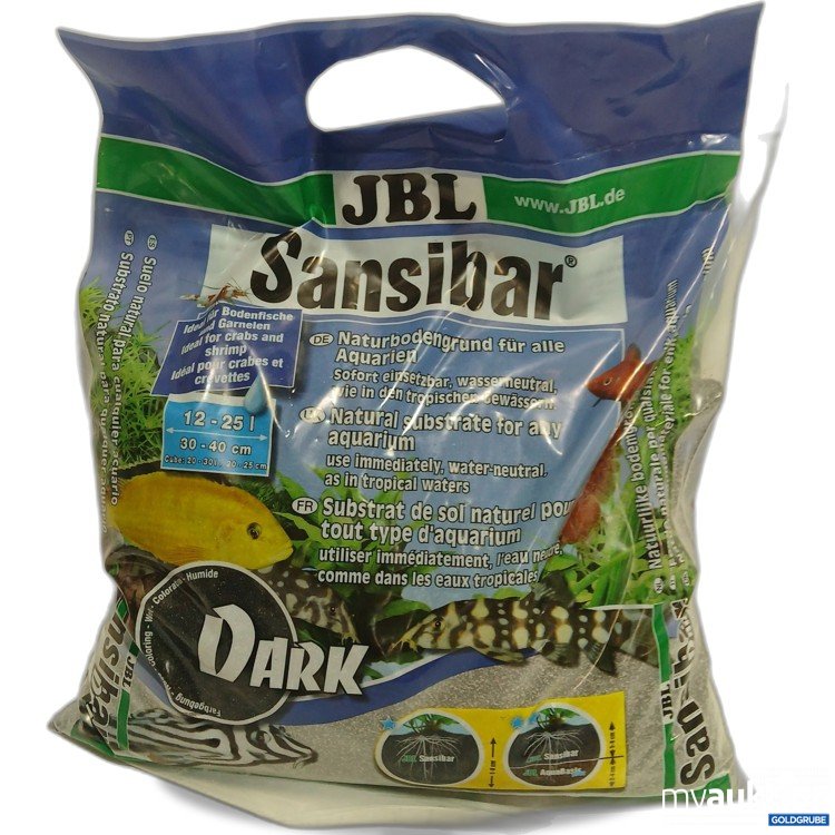 Artikel Nr. 953234: JBL Sansibar Naturbodengrund für alle Aquarien 5Kg Dark  