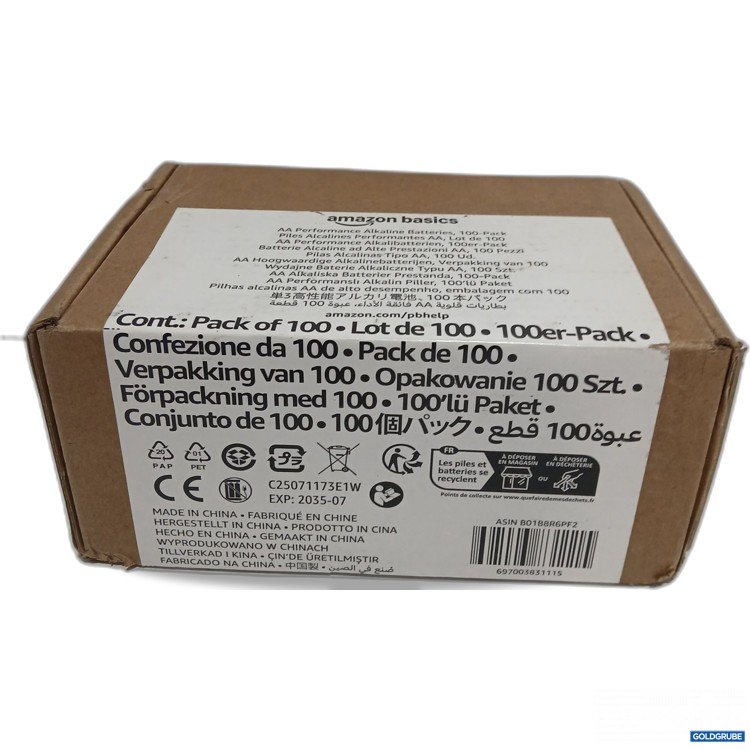 Artikel Nr. 955234: Amazon Basics AA Performance Batterien 100Stück