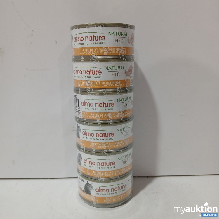 Artikel Nr. 973234: Almo Nature Hühnerbrust Katzenfutter 6x70g