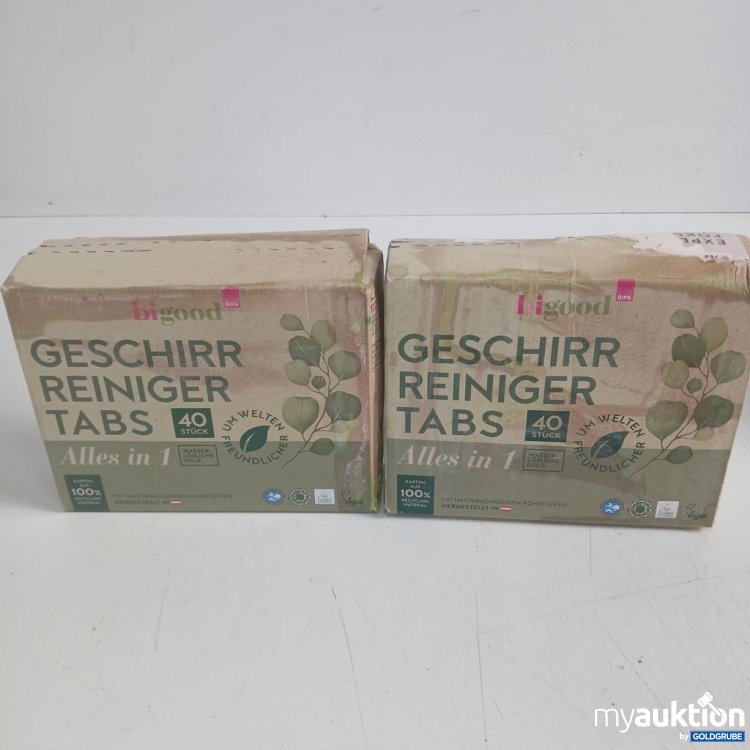 Artikel Nr. 977234 Artikel Nr. 977234: bigood Geschirr Reiniger Tabs Alles in 1 40 Stück