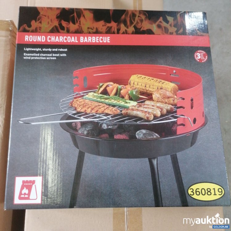 Artikel Nr. 419235: Round Charcoal Barbecue Holzkohlegrill