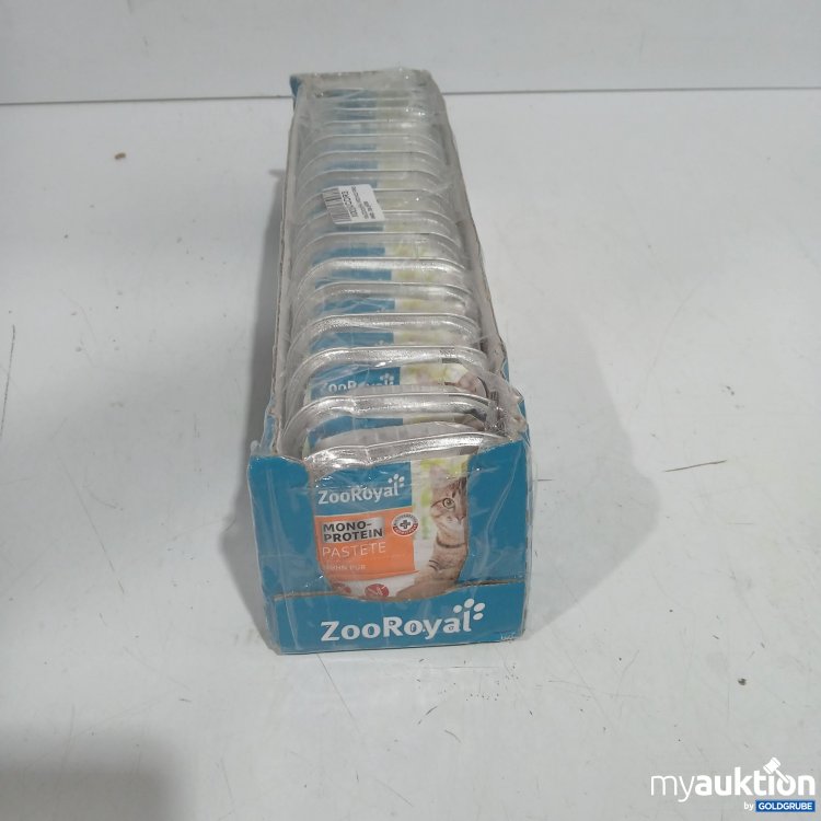 Artikel Nr. 463235: Zoo Royal Katzenfutter Monoprotein Pastete Huhn Pur 16x100g 