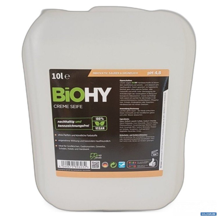 Artikel Nr. 467235: BioHY Creme Seife, 10 Liter
