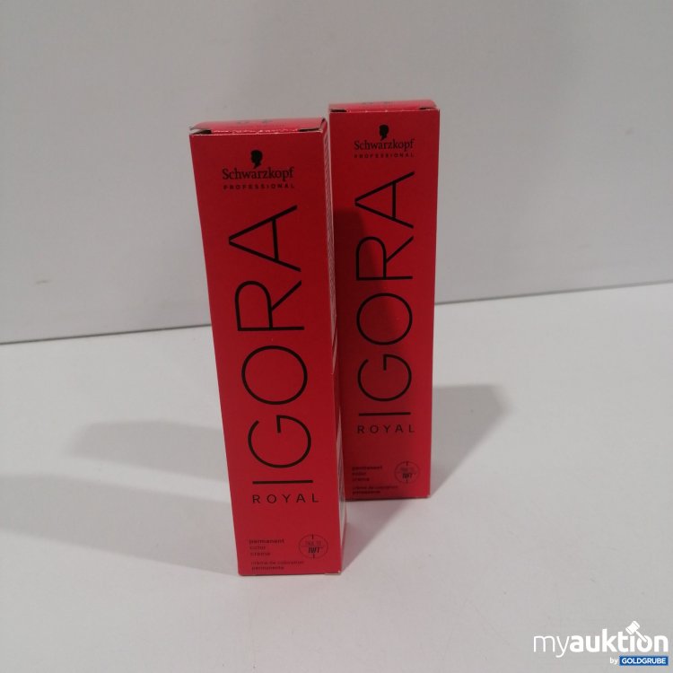 Artikel Nr. 522235: Schwarzkopf Professional Igora Royal Permanente Haarfarbe 2x60ml