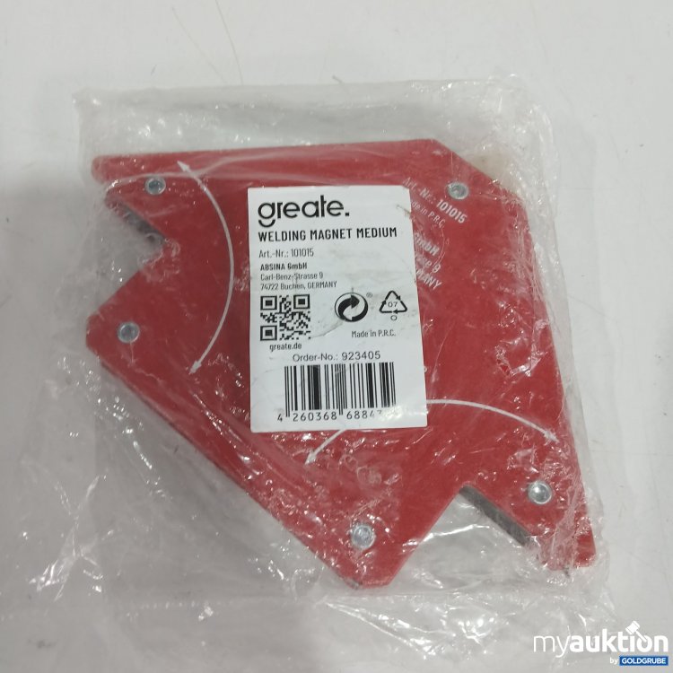 Artikel Nr. 821235 Artikel Nr. 821235: Greate Welding Magnet Medium 101015