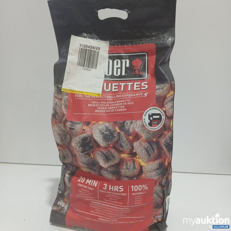 Artikel Nr. 865235 Artikel Nr. 865235: Weber Briquettes Grill-Holzkohlebriketts 8kg