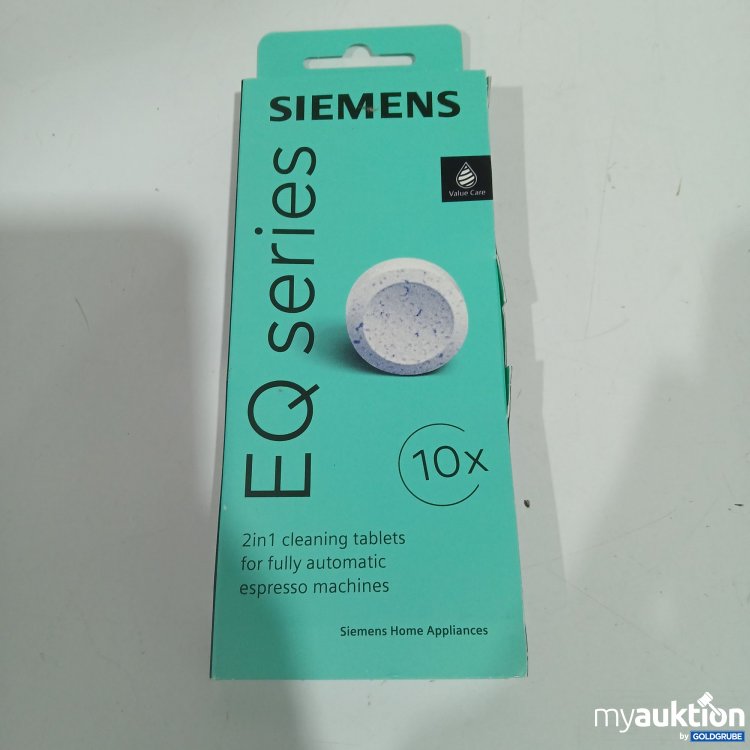 Artikel Nr. 893235: Siemens EQ Series 2in1 cleaning Tabletes 10Stk 