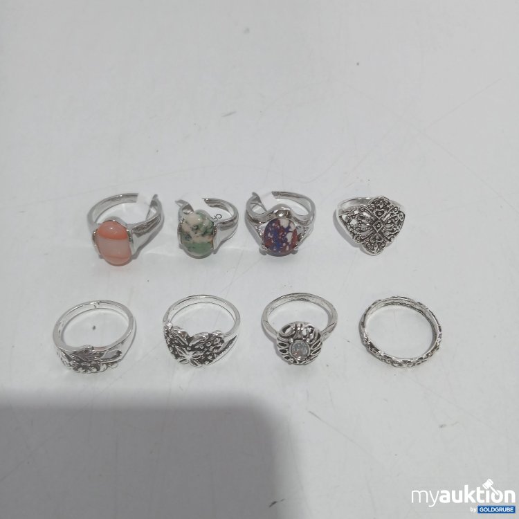 Artikel Nr. 911235: Diverse Ringe 8 Stück 