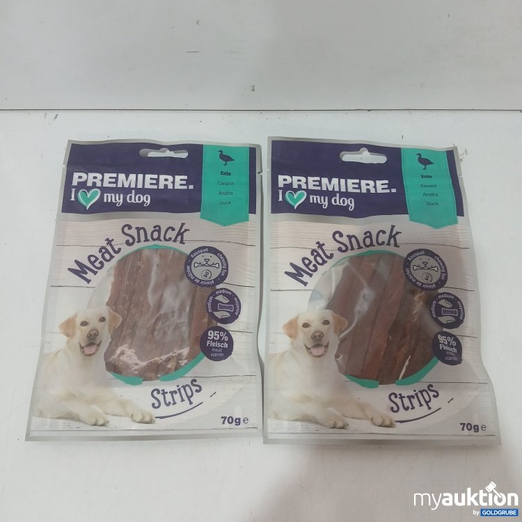 Artikel Nr. 940235 Artikel Nr. 940235: Premiere Meat Snack Strips Ente 70 g