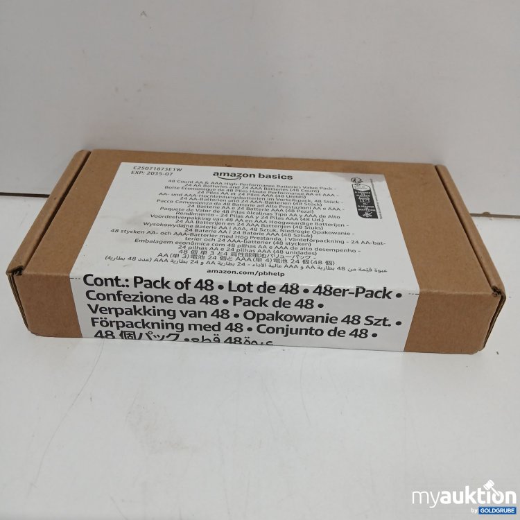 Artikel Nr. 955235 Artikel Nr. 955235: Amazon Basics AA&AAA High-Performance Batterien je 24 Stück
