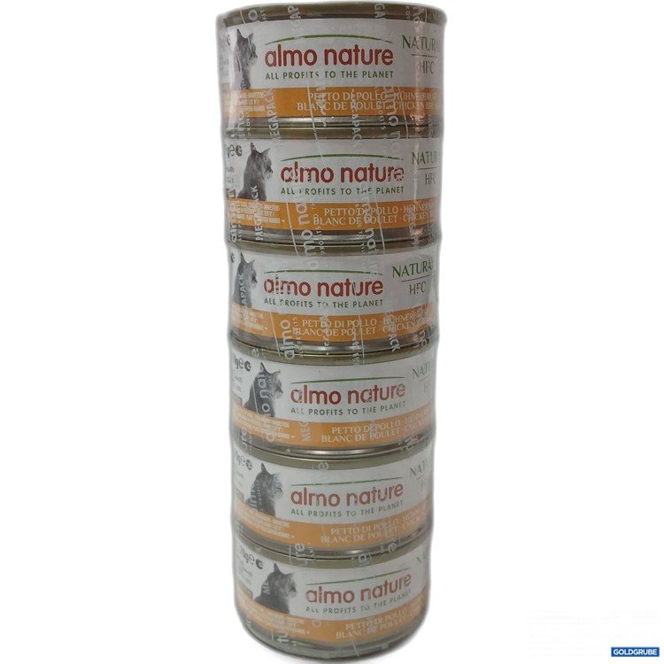 Artikel Nr. 973235: Almo Nature Katzenfutter Hühnchen 6x70g