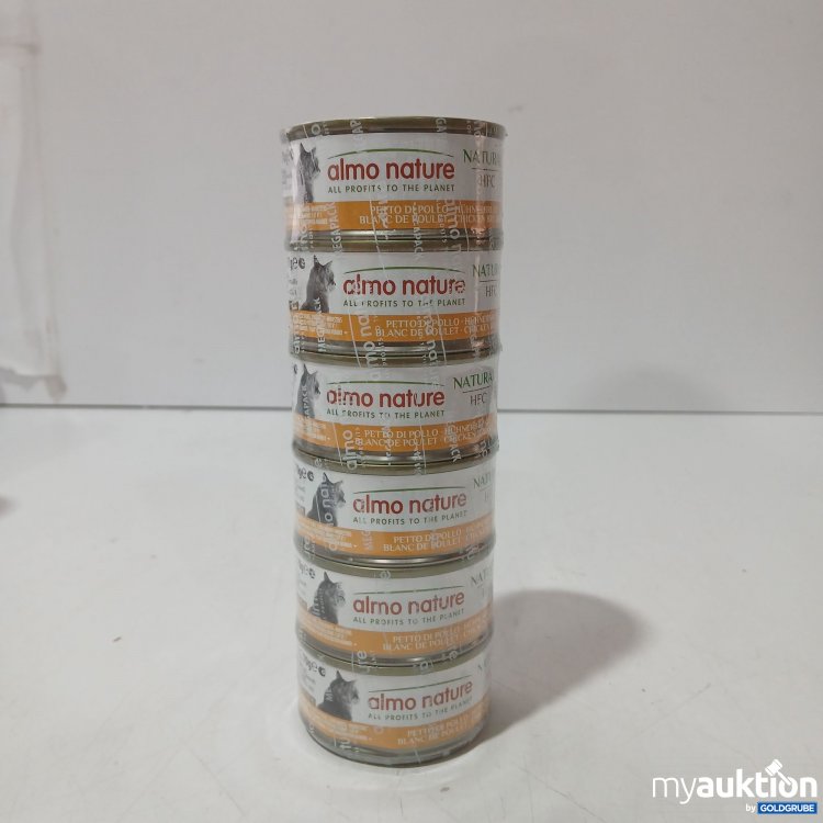 Artikel Nr. 973235: Almo Nature Katzenfutter Hühnchen 6x70g