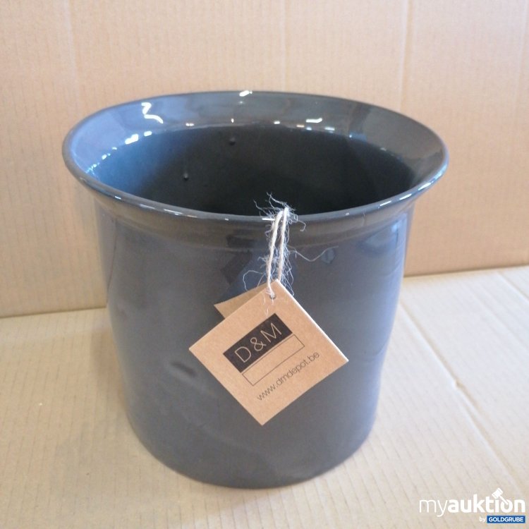 Artikel Nr. 319236: D&M Depot Blumentopf mit Untertopf Keramik