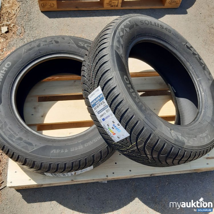 Artikel Nr. 439236: Kumho Tyre Solus 4S HA32 265/60R18 XL 114V 2 Stück 