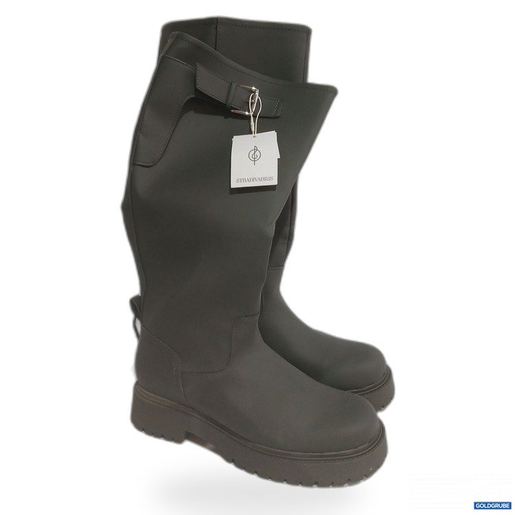 Artikel Nr. 443236 Artikel Nr. 443236: Stradivarius Stiefel dunkelgrün