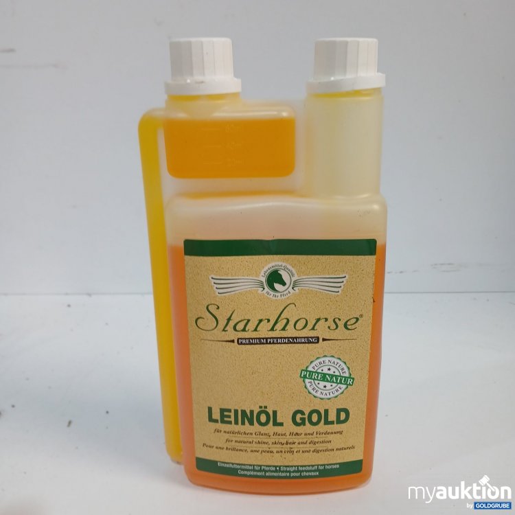 Artikel Nr. 472236: Starhorse Leinöl Gold Pferdefutter 1000ml
