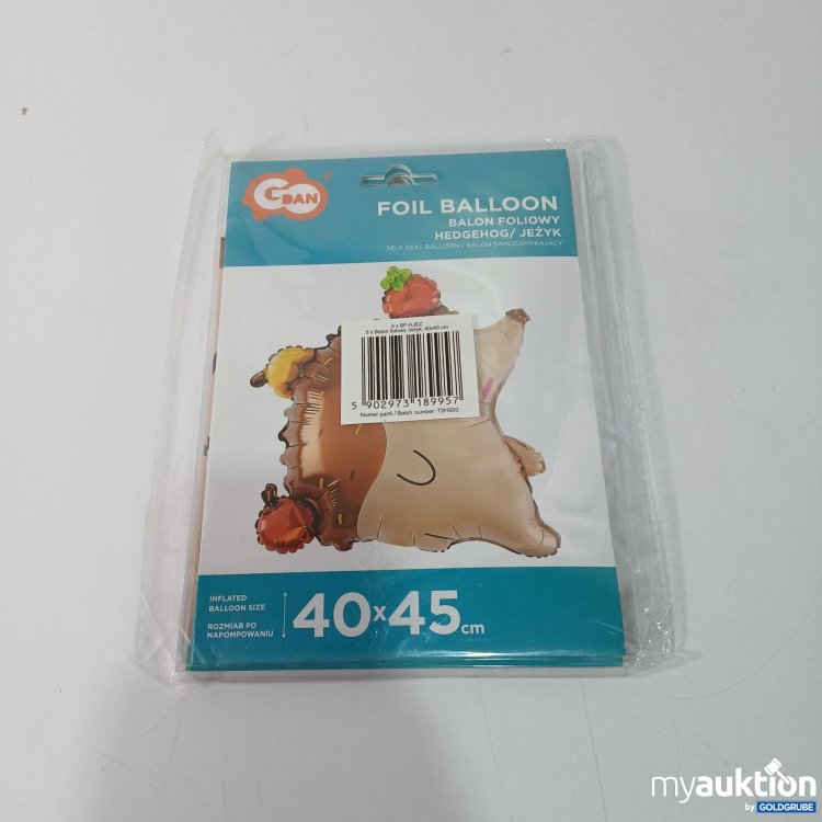 Artikel Nr. 520236 Artikel Nr. 520236: Foil Balloon 5 Stück 40x45cm