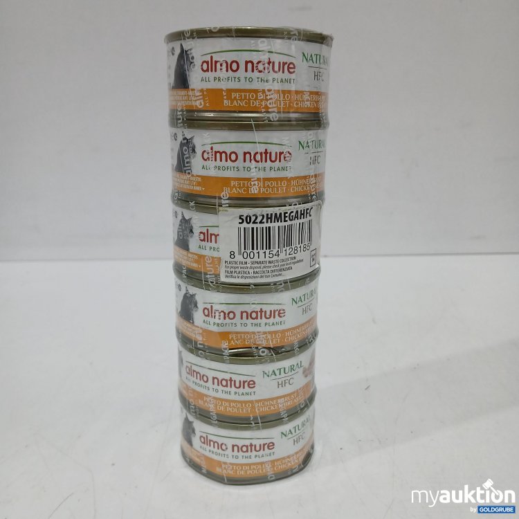 Artikel Nr. 860236: Almo Nature Katzenfutter Hühnchen 6x70g