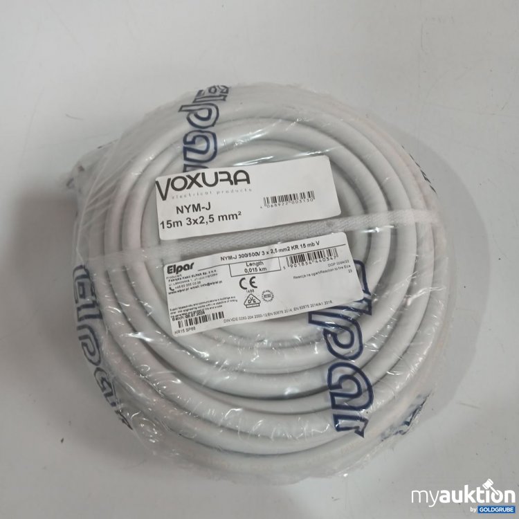 Artikel Nr. 919236: Voxura NYM-J 3x2,5 mm² 15 m