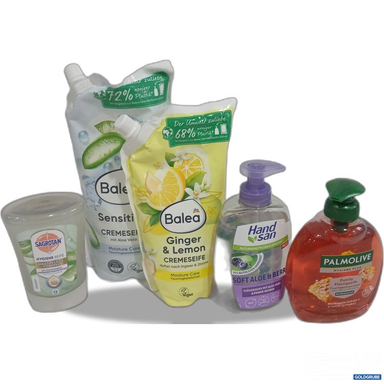 Artikel Nr. 958236: Diverse Seifen 2x500ml 1x250ml 2x300ml 