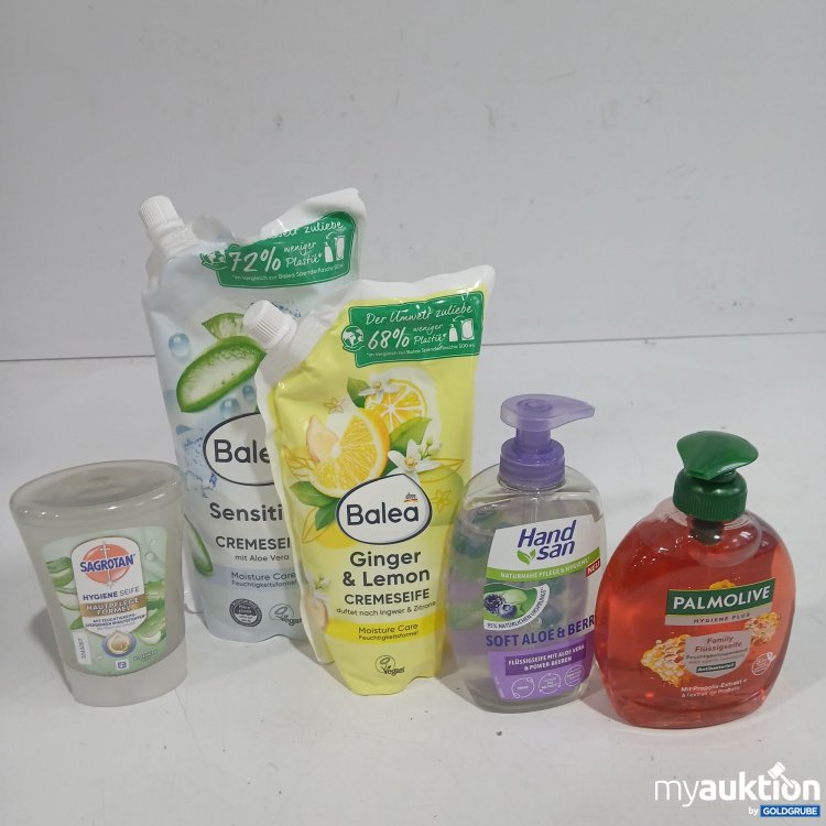 Artikel Nr. 958236: Diverse Seifen 2x500ml 1x250ml 2x300ml 