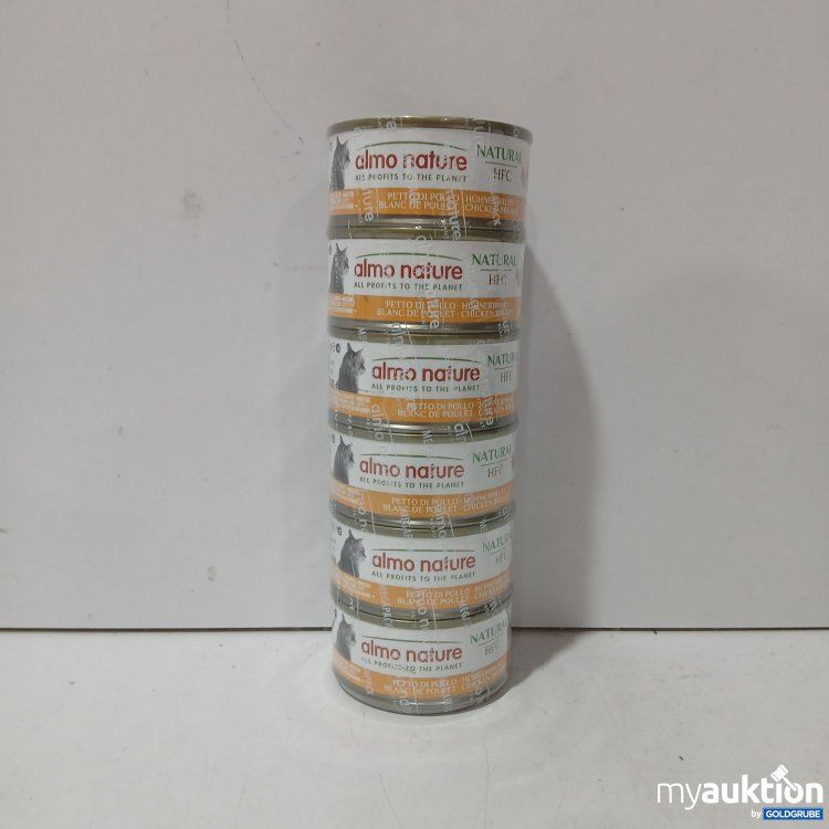 Artikel Nr. 973236: Almo Nature Hühnerbrust Katzenfutter 6x70g