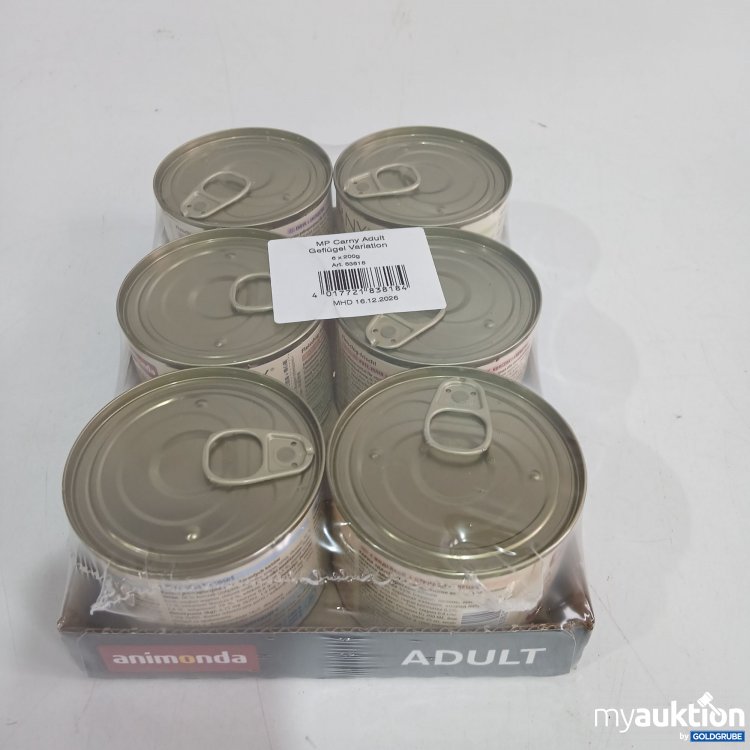 Artikel Nr. 809237: Animonda Katzenfutter Geflügel Variation 6x200g