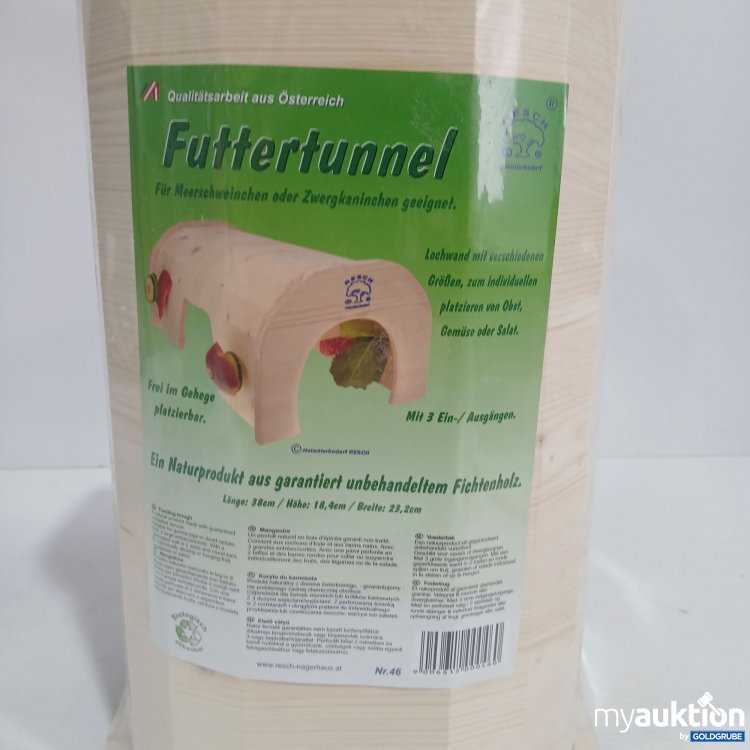 Artikel Nr. 813237 Artikel Nr. 813237: Resch Nagerhaus Futtertunnel 38x18,4x23,2cm