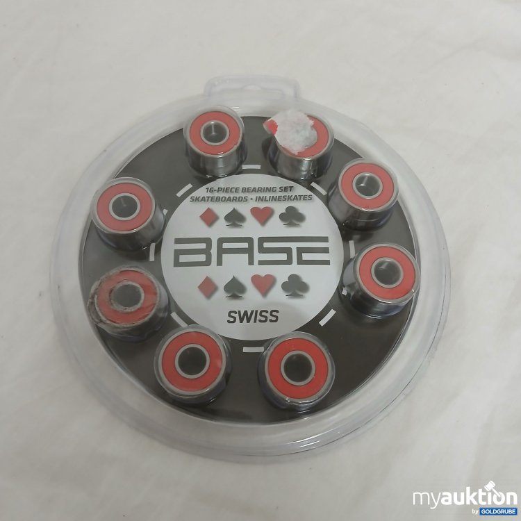 Artikel Nr. 817237 Artikel Nr. 817237: Base Swiss 16-Piece Bearing Set Skateboards