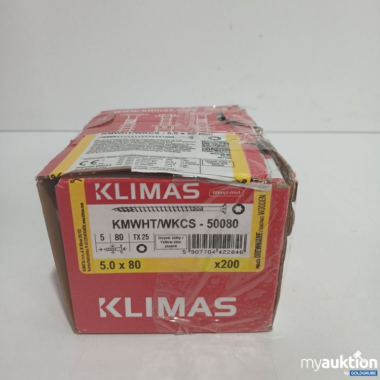 Artikel Nr. 832237 Artikel Nr. 832237: Klimas Schrauben 5.0x80 TX25 KMWHT/WKCS-50080 ca.200Stk