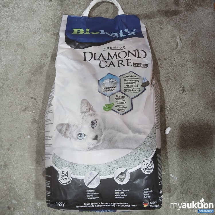 Artikel Nr. 834237 Artikel Nr. 834237: Biokat's Diamond Care Katzenstreu 10l