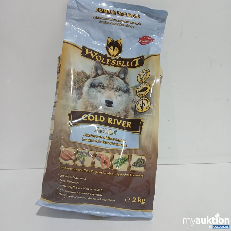 Artikel Nr. 873237: Wolfsblut Cold River Adult Forelle mit Süßkartoffeln 2kg 