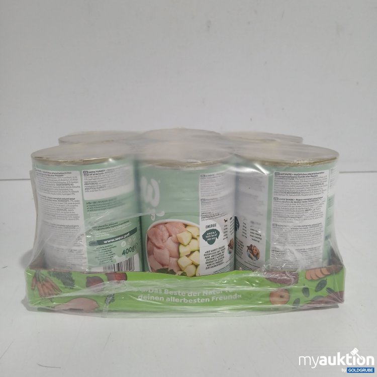 Artikel Nr. 898237 Artikel Nr. 898237: Wow Hundefutter Pute 6x400g