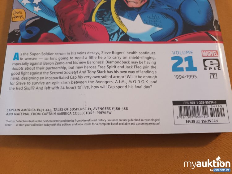 Artikel Nr. 901237: Marvel Comic, Captain America 