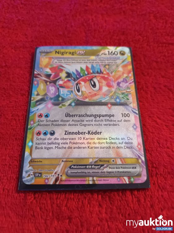 Artikel Nr. 907237 Artikel Nr. 907237: Pokemon Karte