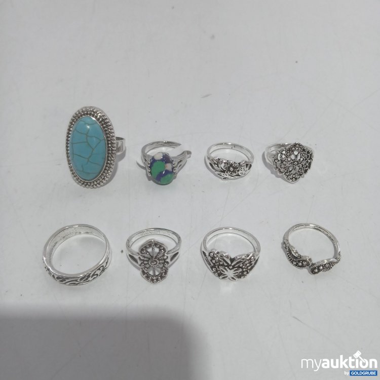 Artikel Nr. 911237: Diverse Ringe 8 Stück 