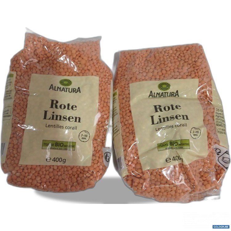 Artikel Nr. 970237: Alnatura Rote Linsen je 400g 